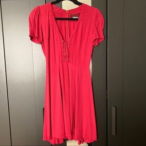 Red Reformation Dress